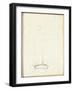 A Clipper of Argenteuil (Pencil on Paper)-Claude Monet-Framed Giclee Print