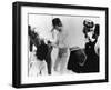 A CLOCKWORK ORANGE, 1971 directed by STANKEY KUBRICK On the set (b/w photo)-null-Framed Photo