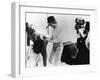 A CLOCKWORK ORANGE, 1971 directed by STANKEY KUBRICK On the set (b/w photo)-null-Framed Photo