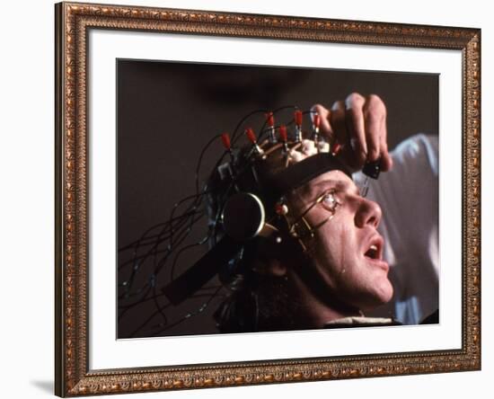 A CLOCKWORK ORANGE, 1971 directed by STANLEY KUBRICK with Malcolm McDowell (photo)-null-Framed Photo