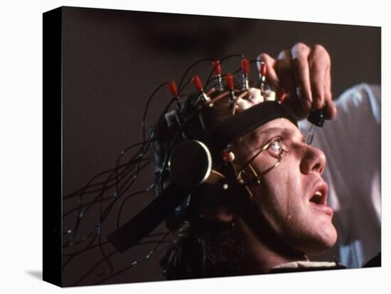 A CLOCKWORK ORANGE, 1971 directed by STANLEY KUBRICK with Malcolm McDowell (photo)-null-Stretched Canvas