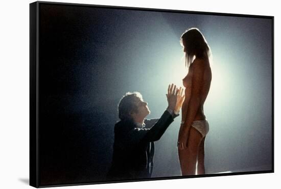 A CLOCKWORK ORANGE, 1971 directed by STANLEY KUBRICK with Malcolm McDowell (photo)-null-Framed Stretched Canvas