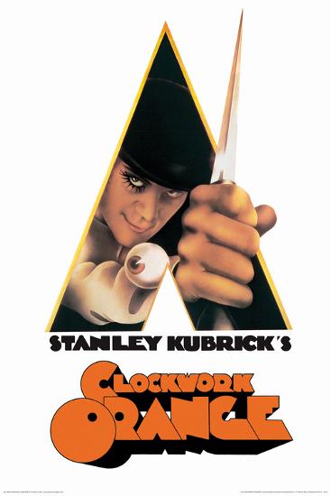 A Clockwork Orange- A Stanley Kubrick Movie-null-Lamina Framed Poster