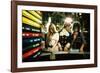 A Clockwork Orange, Gillian Hills, Malcolm Mcdowell, Barbara Scott, 1971-null-Framed Photo