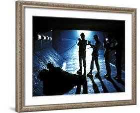 A Clockwork Orange, Malcolm McDowell, 1971-null-Framed Photo