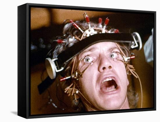 A Clockwork Orange, Malcolm McDowell, 1971-null-Framed Stretched Canvas