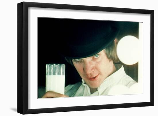 A Clockwork Orange, Malcolm Mcdowell, 1971-null-Framed Premium Photographic Print