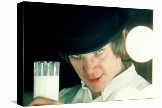 A Clockwork Orange, Malcolm Mcdowell, 1971-null-Stretched Canvas