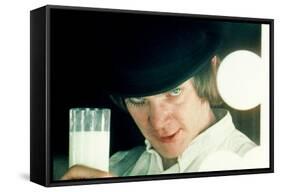 A Clockwork Orange, Malcolm Mcdowell, 1971-null-Framed Stretched Canvas