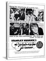 A Clockwork Orange, Malcolm Mcdowell, 1971-null-Stretched Canvas