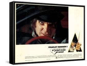 A Clockwork Orange, Malcolm Mcdowell, 1971-null-Framed Stretched Canvas