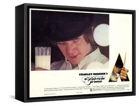 A Clockwork Orange, Malcolm Mcdowell, 1971-null-Framed Stretched Canvas