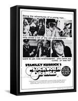 A Clockwork Orange, Malcolm Mcdowell, 1971-null-Framed Stretched Canvas