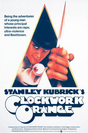 1972 A CLOCKWORK ORANGE Malcolm McDowell Glossy 8x10 Photo Poster Print 