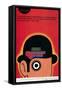 A Clockwork Orange, Poster, 1971-null-Framed Stretched Canvas