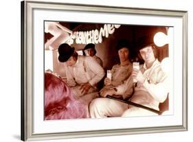 A Clockwork Orange, Warren Clarke, James Marcus, Malcolm Mcdowell, 1971-null-Framed Photo