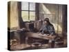 A Cloisonne Worker-Mortimer Ludington Menpes-Stretched Canvas