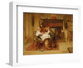 A Close Game, 1894-Harry Brooker-Framed Giclee Print