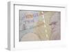 A close up of Charles Darwin on the Back of a Ten Pound Note-Duncan Andison-Framed Photographic Print