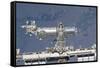 A Close-Up View of a Section of the International Space Station-null-Framed Stretched Canvas