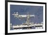 A Close-Up View of a Section of the International Space Station-null-Framed Photographic Print