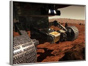 A Close-Up View of the Arm on Nasa's Mars 2003 Rover-Stocktrek Images-Framed Photographic Print