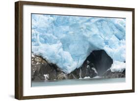 A Close Up View of the Terminus of a Resurrection Bay Glacier-Sheila Haddad-Framed Photographic Print