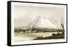 A Close View of Mount Rainier from Near Steilacoom, Washington-Thomas H. Ford-Framed Stretched Canvas