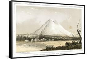 A Close View of Mount Rainier from Near Steilacoom, Washington-Thomas H. Ford-Framed Stretched Canvas