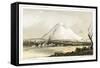 A Close View of Mount Rainier from Near Steilacoom, Washington-Thomas H. Ford-Framed Stretched Canvas