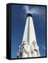 A Closed Up View of Astronomers Monument at Griffith Observatory, Los Angeles, California, Usa-Bruce Yuanyue Bi-Framed Stretched Canvas