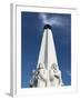 A Closed Up View of Astronomers Monument at Griffith Observatory, Los Angeles, California, Usa-Bruce Yuanyue Bi-Framed Photographic Print