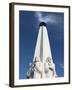 A Closed Up View of Astronomers Monument at Griffith Observatory, Los Angeles, California, Usa-Bruce Yuanyue Bi-Framed Photographic Print