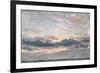 A Cloud Study, Sunset, C.1821 (Oil on Paper on Millboard)-John Constable-Framed Premium Giclee Print