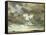 A Cloud Study-John Constable-Framed Stretched Canvas