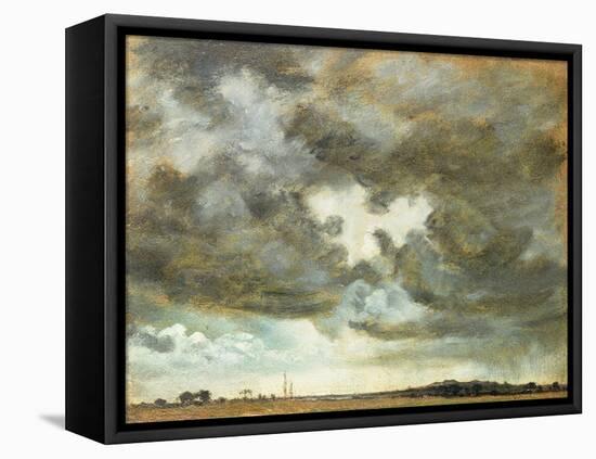 A Cloud Study-John Constable-Framed Stretched Canvas