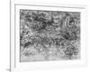 'A Cloudburst', c1480 (1945)-Leonardo Da Vinci-Framed Giclee Print