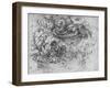 'A Cloudburst', c1480 (1945)-Leonardo Da Vinci-Framed Giclee Print