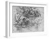 'A Cloudburst', c1480 (1945)-Leonardo Da Vinci-Framed Giclee Print