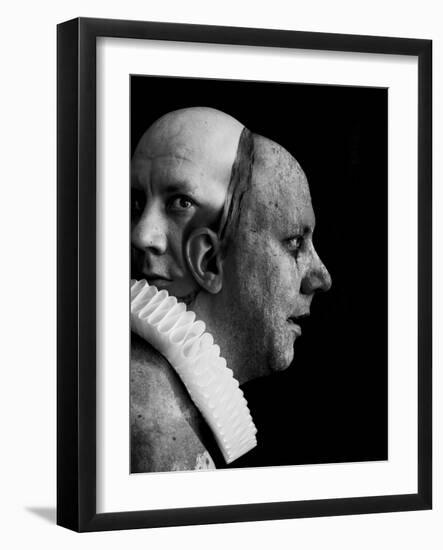 A Clowns Death (Serie)-Johan Lilja-Framed Photographic Print