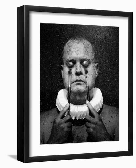 A Clowns Death (Serie)-Johan Lilja-Framed Photographic Print