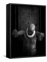 A Clowns Death (Serie)-Johan Lilja-Framed Stretched Canvas