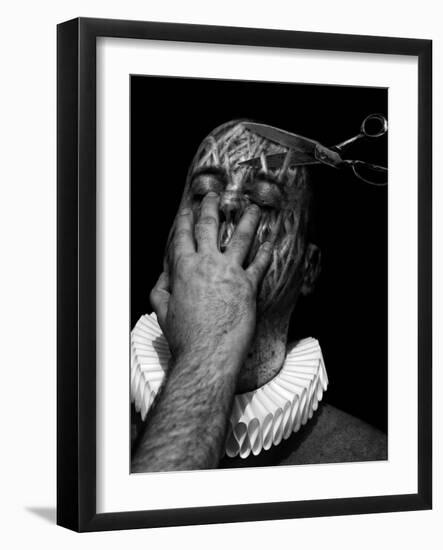 A clowns death-Johan Lilja-Framed Photographic Print
