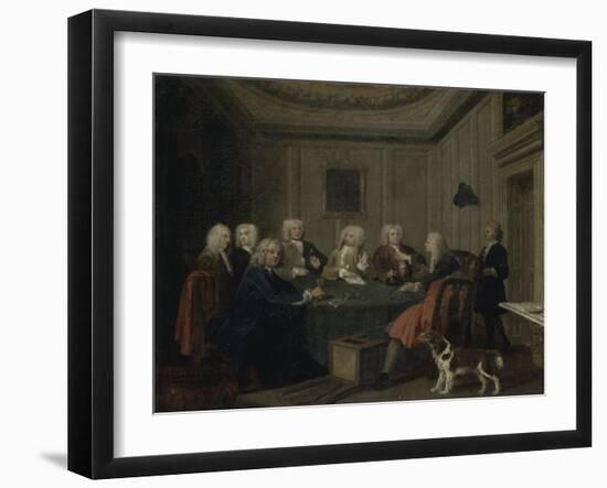 A Club of Gentlemen, C.1730-Joseph Highmore-Framed Giclee Print