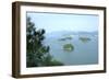 A cluster of islets at Thousand Islands Lake, Chunan, Zhejiang, China, Asia-Andreas Brandl-Framed Photographic Print