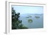 A cluster of islets at Thousand Islands Lake, Chunan, Zhejiang, China, Asia-Andreas Brandl-Framed Photographic Print