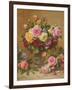 A Cluster of Victorian Roses-Albert Williams-Framed Giclee Print