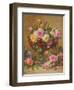 A Cluster of Victorian Roses-Albert Williams-Framed Giclee Print