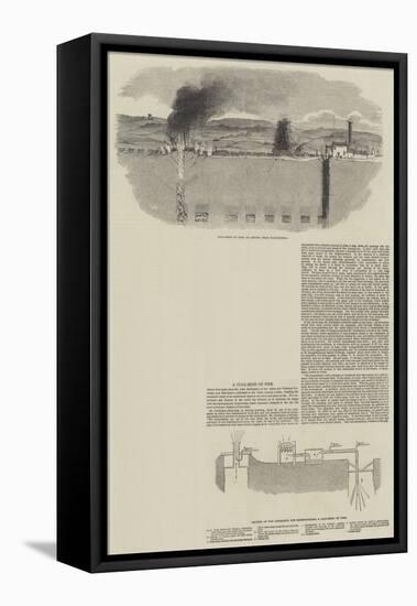 A Coal Mine on Fire-null-Framed Stretched Canvas