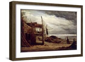 A Coast Scene, 1860-John Linnell-Framed Giclee Print